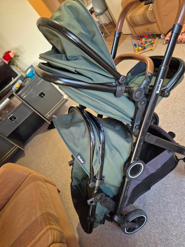 Boninni kinderwagen voor twee kinderen, Kinderen en Baby's, Kinderwagens en Combinaties, Ophalen of Verzenden