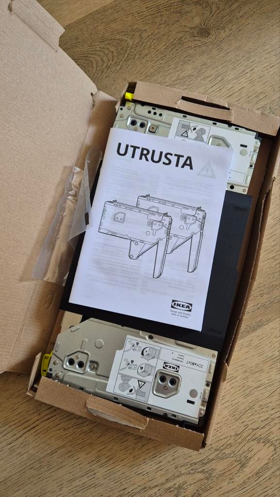 5x Ikea Utrusta scharnieren - Nieuw in verpakking, Ophalen of Verzenden, Nieuw