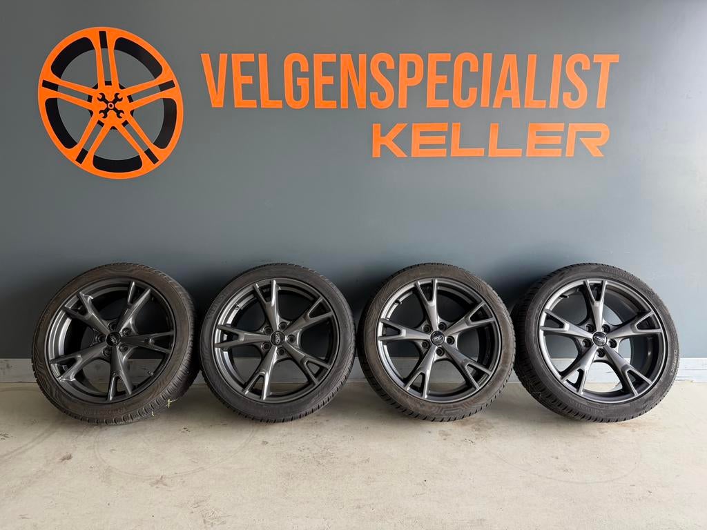 Ford Focus 18 inch St Line velgen Origineel zgan 5x108, Ophalen of Verzenden, 18 inch, All Season, Banden en Velgen