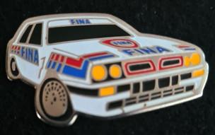 Lancia Delta sportwagen pin (2), Verzenden, Nieuw, Transport, Speldje of Pin