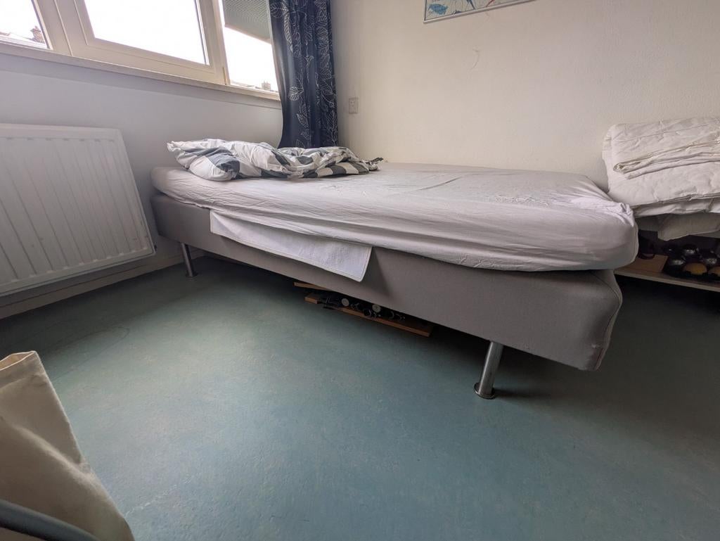 IKEA Sultan Boxspring 140x200 cm - Gratis af te halen, Ophalen, Gebruikt, Tweepersoons, 140 cm