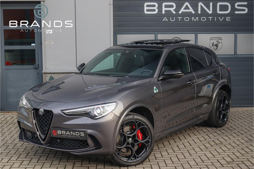 Alfa Romeo Stelvio 2.9 V6 Quadrifoglio Q4 1e eig Full option, Automaat, 12 maanden, Gebruikt, 510 pk