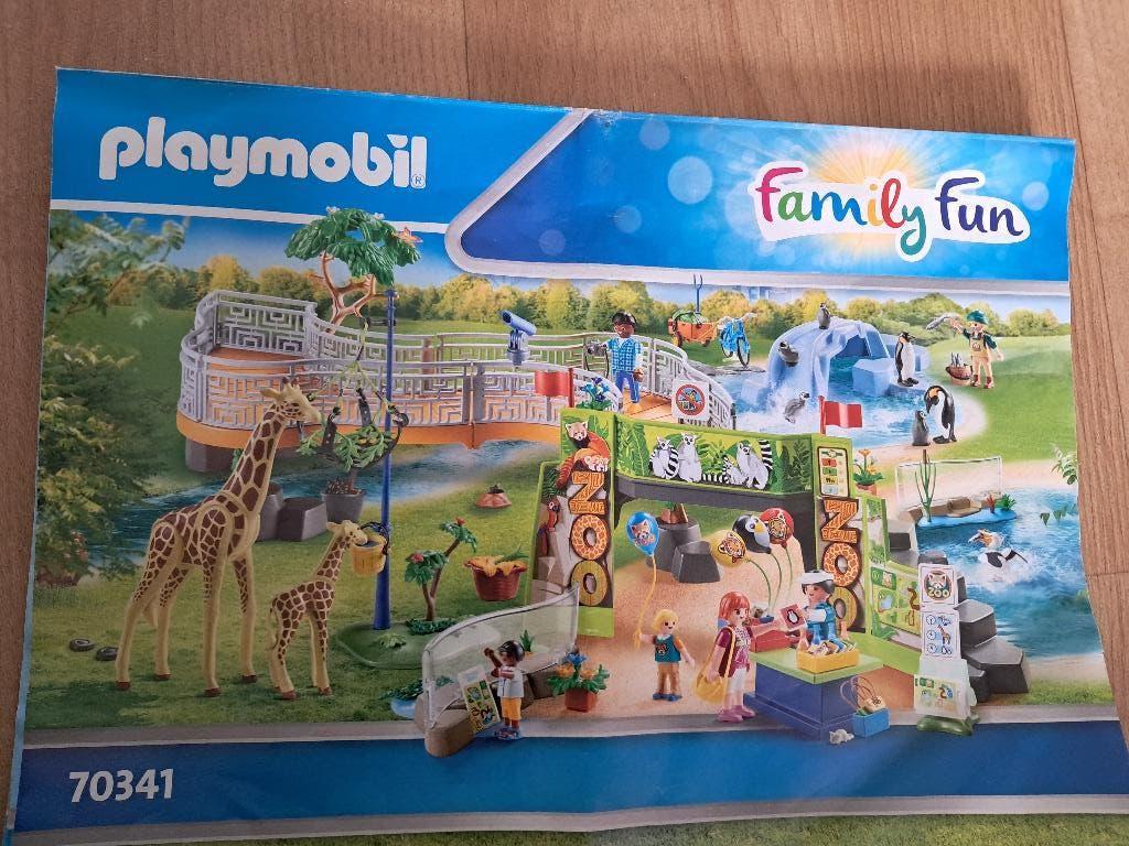 Playmobil 70341 Dierenpark, Ophalen of Verzenden, Zo goed als nieuw, Complete set