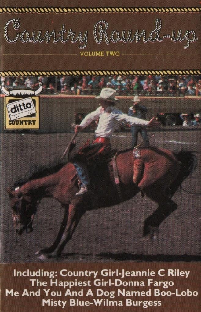Cassettebandje Various – Country Round-Up Volume Two, Cd's en Dvd's, Cassettebandjes, Gebruikt, Country en Western, 1 bandje, Ophalen of Verzenden