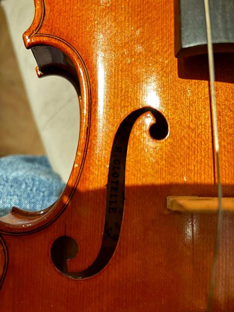 H. Glotelle viool, Gebruikt, Viool, Ophalen of Verzenden, 4/4-viool