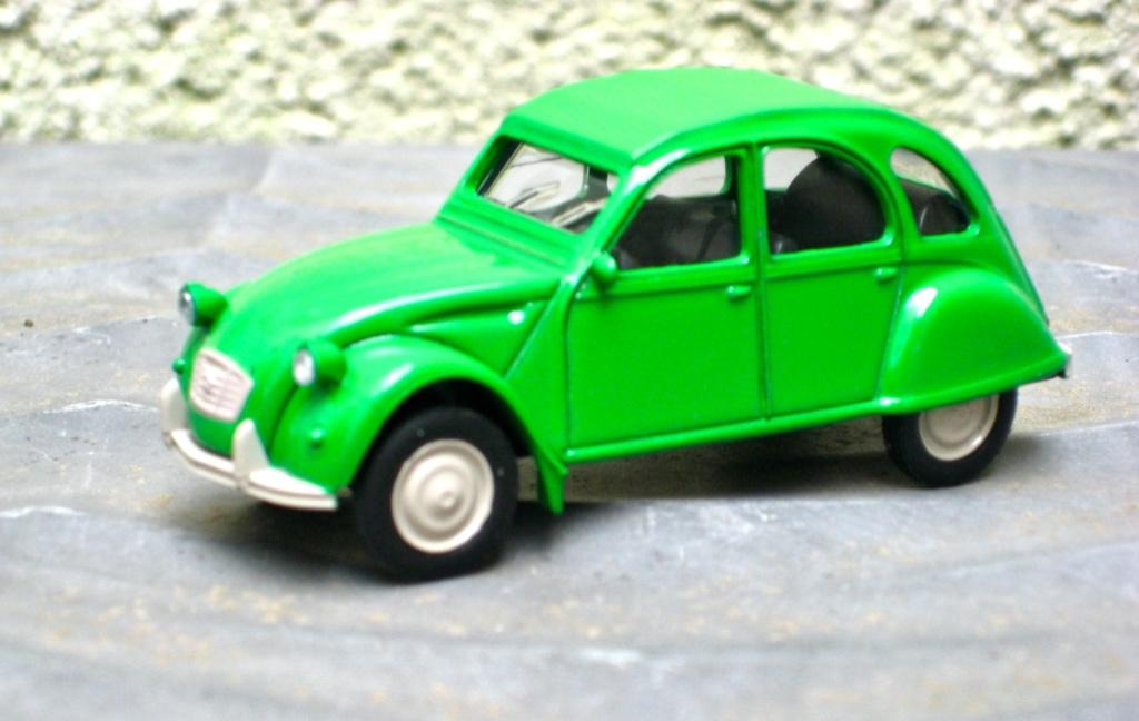 Citroen 2CV 6 Special 1979 groen Bamboo Norev 1:54 3 Inch, Ophalen of Verzenden, Nieuw, Auto