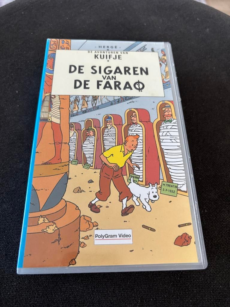 Kuifje: De Sigaren van de Farao VHS, Alle leeftijden, Ophalen of Verzenden, Gebruikt, Actie en Avontuur