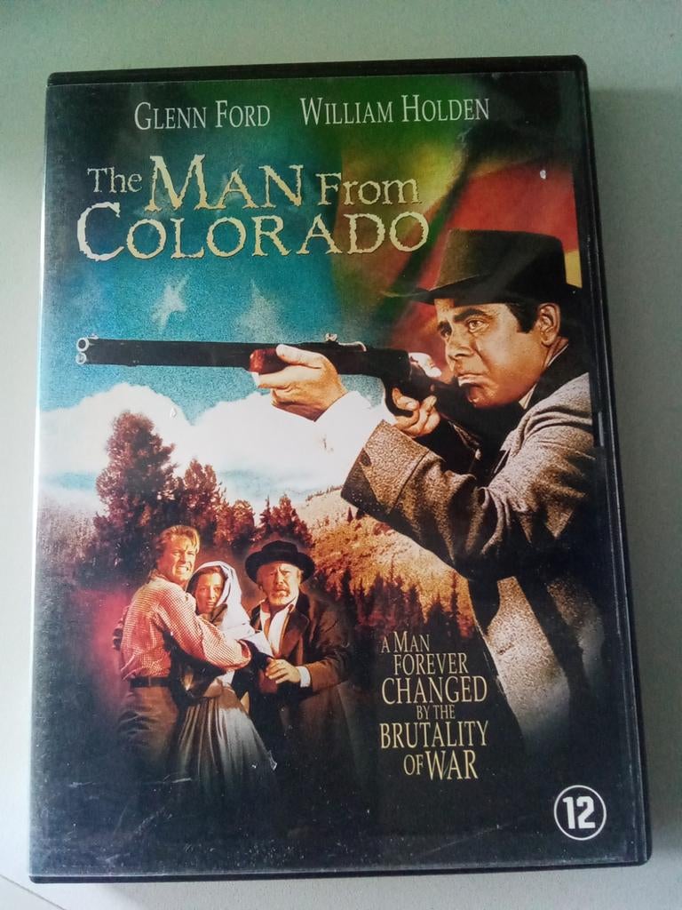 The Man From Colorado Western uit 1948 met Glenn Ford, Cd's en Dvd's, Dvd's | Klassiekers, Ophalen of Verzenden, Zo goed als nieuw