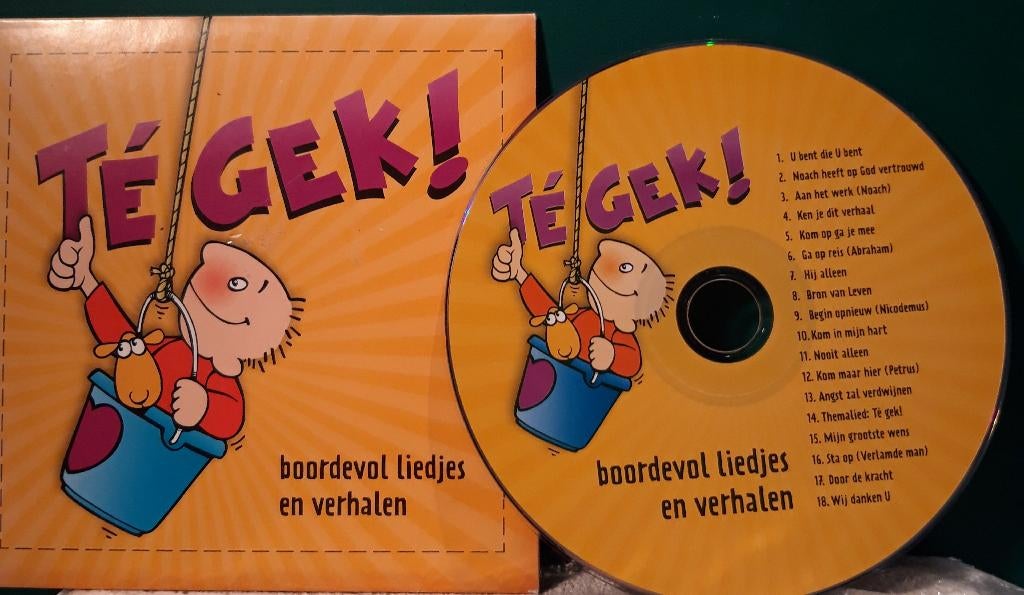 Te Gek boordevol liedjes en verhalen  krasvrije cd