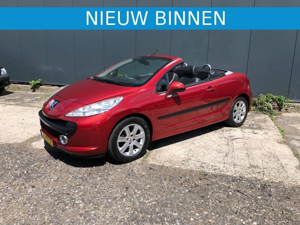 Peugeot 207 207 *Cabrio*Hardtop*El.Pakket*, Voorwielaandrijving, Gebruikt, Zwart, 4 cilinders