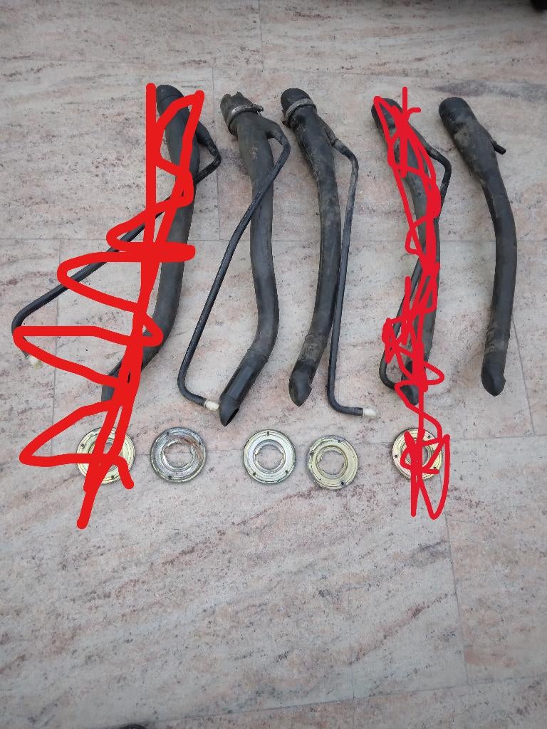 VW T3 Tankvulpijp 251201121D en OUD MODEL, Ophalen of Verzenden, Nieuw, Volkswagen