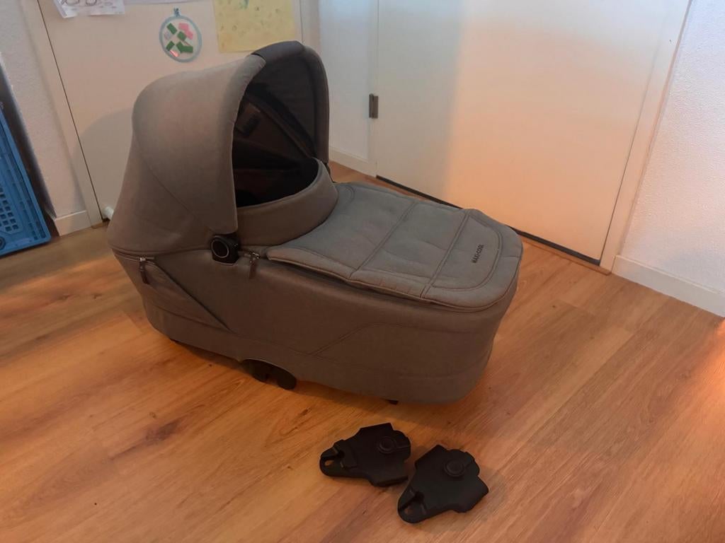 Maxi cosi reiswieg Oxford - Twillic Truffle, Ophalen, Zo goed als nieuw, Maxi-Cosi