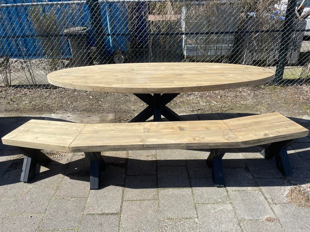 Tuintafels, goedkoopste van Nederland!, Ophalen of Verzenden, Nieuw, Rechthoekig, Hout