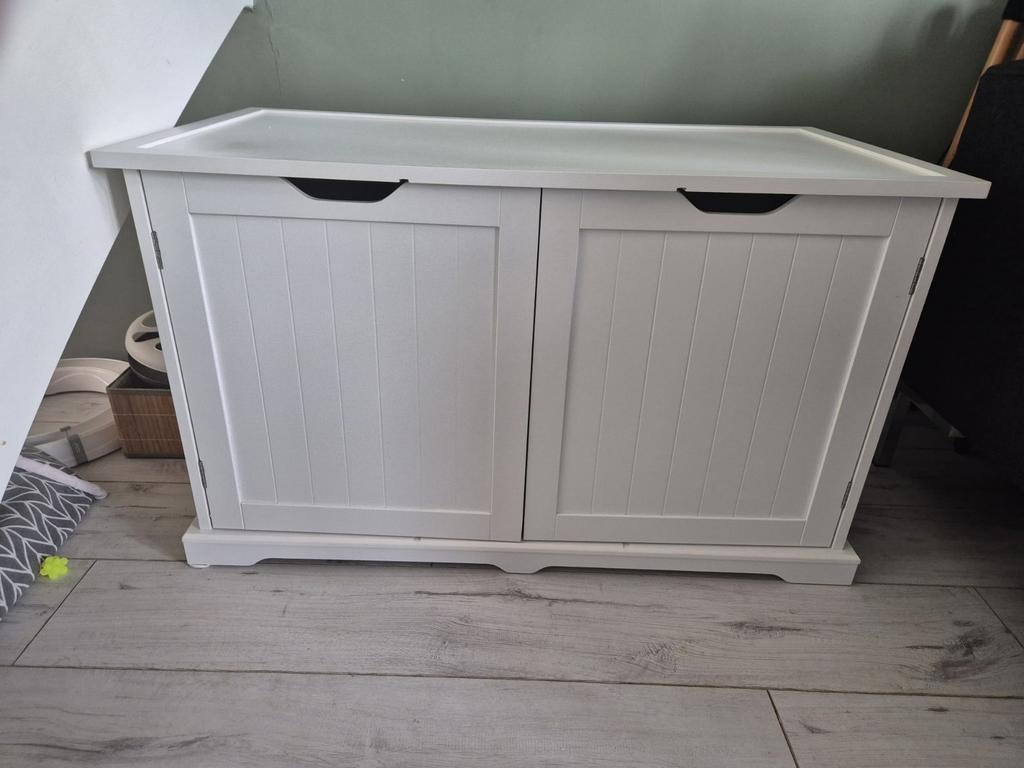 Kattenbak kast ombouw. Nieuwstraat. Zie foto's., Ophalen, Zo goed als nieuw, Gesloten