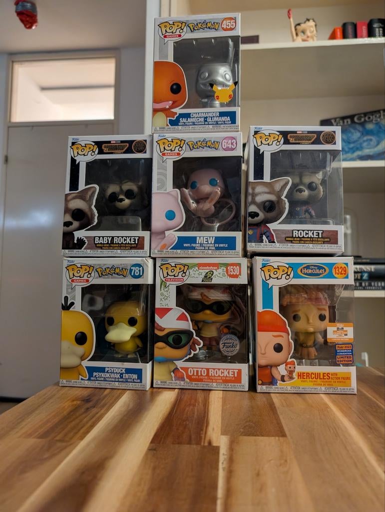 Diverse Funko Pop! Figuren: Pokémon, Marvel, Disney, Verzamelen, Ophalen of Verzenden, Nieuw