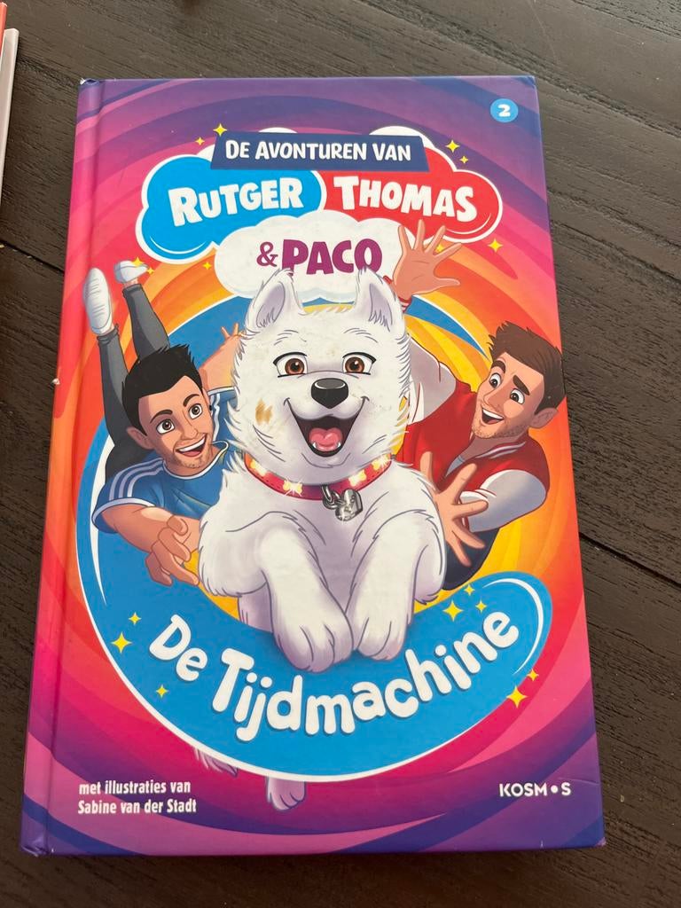 De Avonturen van Rutger, Thomas & Paco: De Tijdmachine, Ophalen of Verzenden, Gelezen, Fictie algemeen