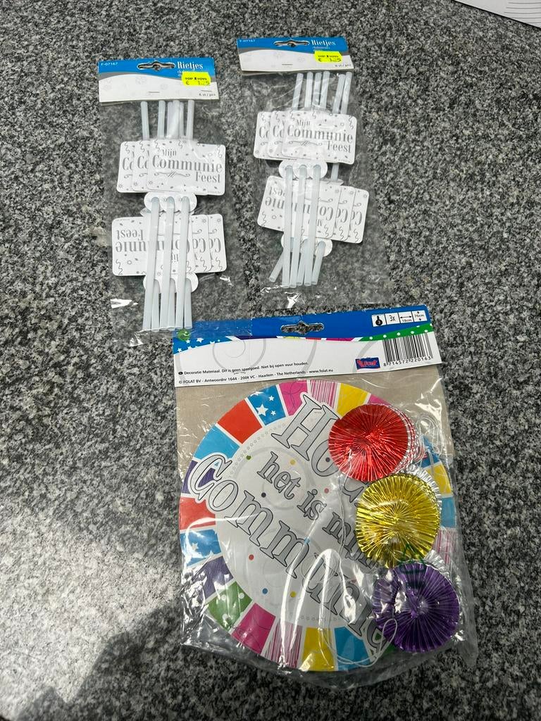 Versiering communie, Ophalen of Verzenden, Nieuw, Versiering, Overige