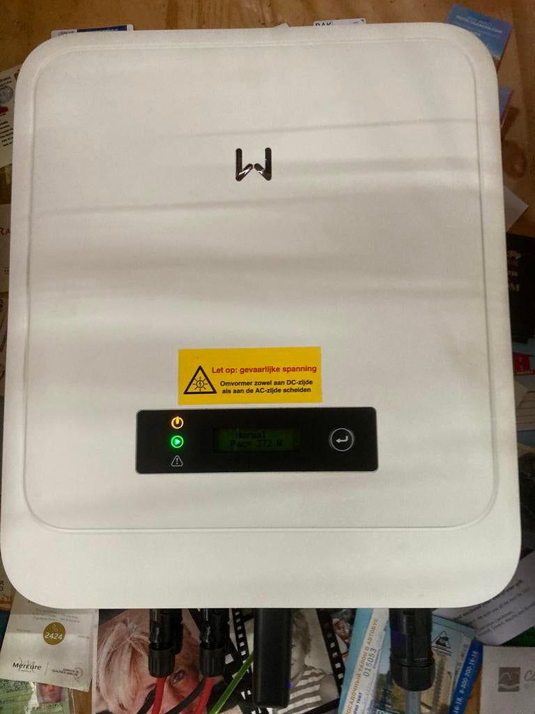 Goodwe omvormer GW3600-DNS 30 Wifi, Ophalen, Zo goed als nieuw