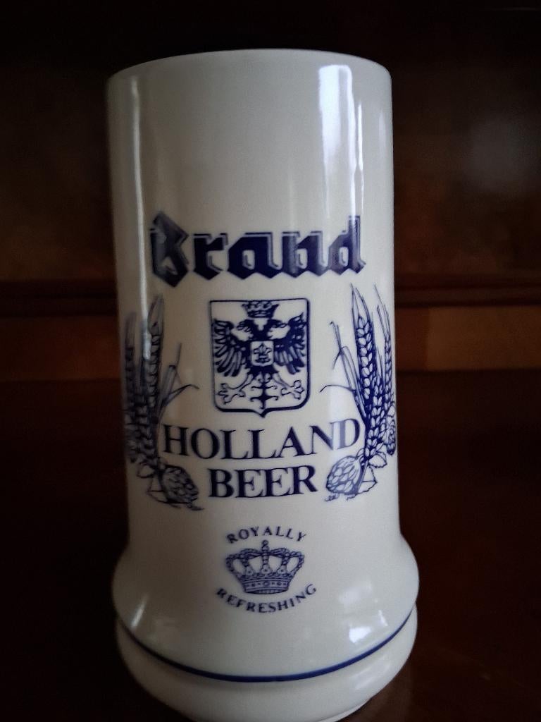 Bierpul Brand bier porselein nr 311, Ophalen of Verzenden, Zo goed als nieuw, Pul(len), Brand