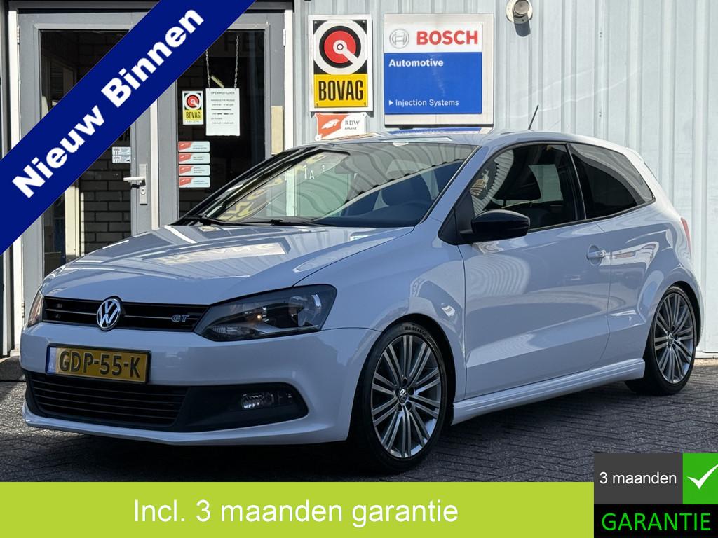 Volkswagen Polo 1.4 TSI BlueGT | 140PK | CRUISE | AIRCO |, Auto's, Volkswagen, Voorwielaandrijving, Euro 5, Zwart, 4 cilinders