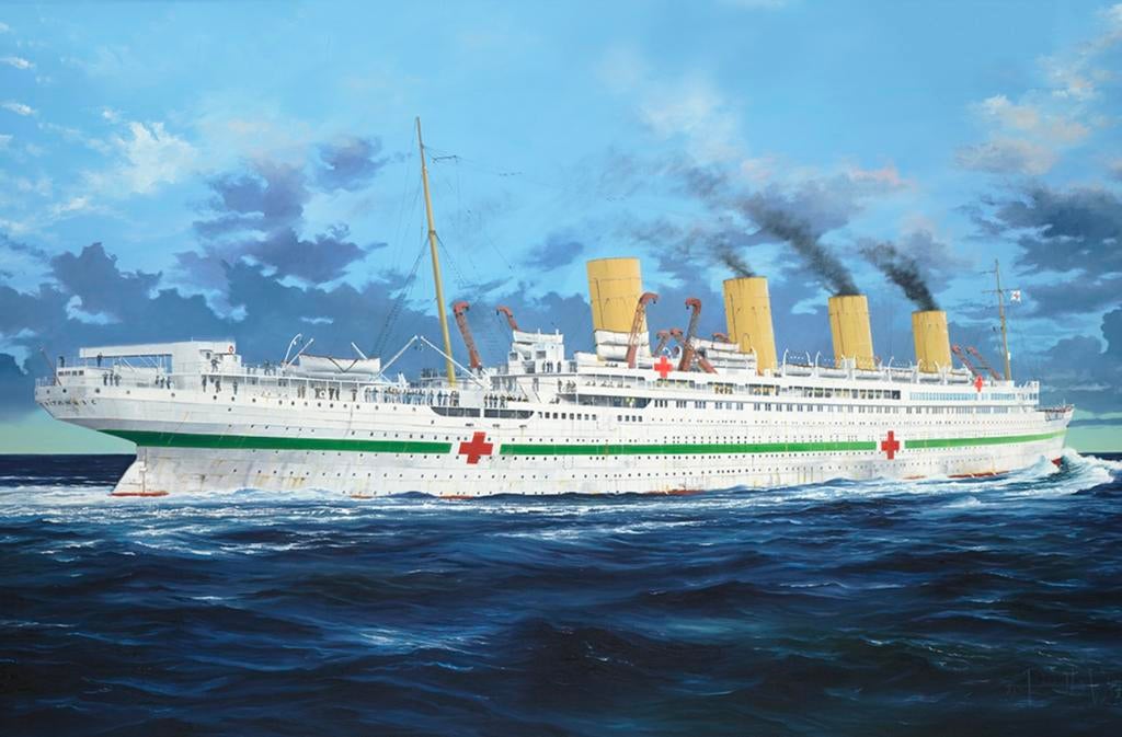 Trumpeter 03721 britannic 1/200, Ophalen of Verzenden, Nieuw, Overige merken