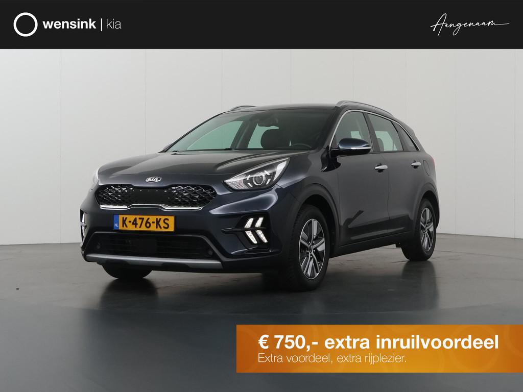 Kia Niro 1.6 GDi Hybrid DynamicLine | Navigatie | Parkeercam, Gebruikt, Euro 6, 2 kWh, Blauw