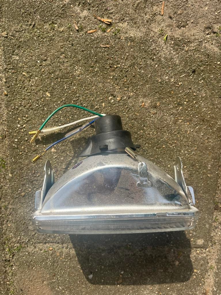 Universele honda koplamp, Ophalen, Gebruikt