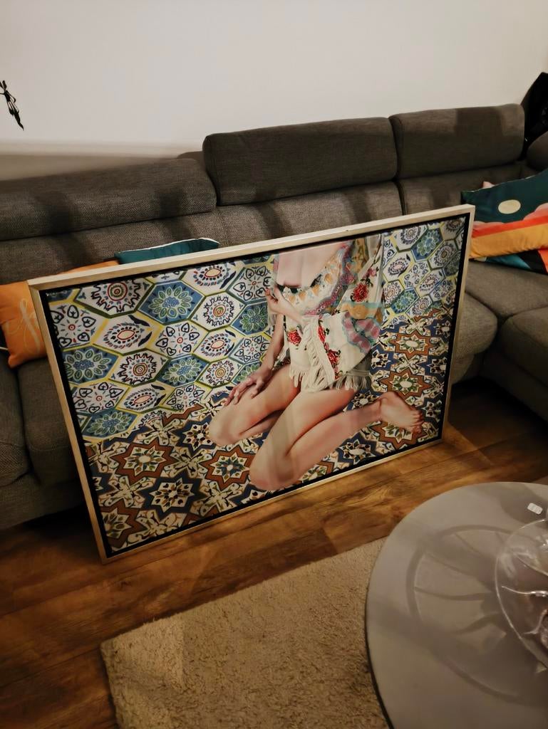 Groot schilderij Canvas Gratis, Ophalen