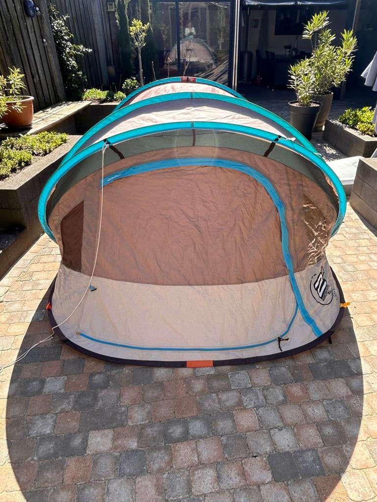 Quechua 2 seconds xl air 2 persoons tent, Ophalen, Tot en met 2
