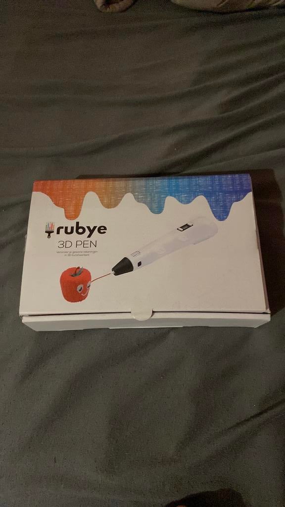 Rubye 3d met 4 kleuren filement en doos, Ophalen of Verzenden, Zo goed als nieuw, 3DS