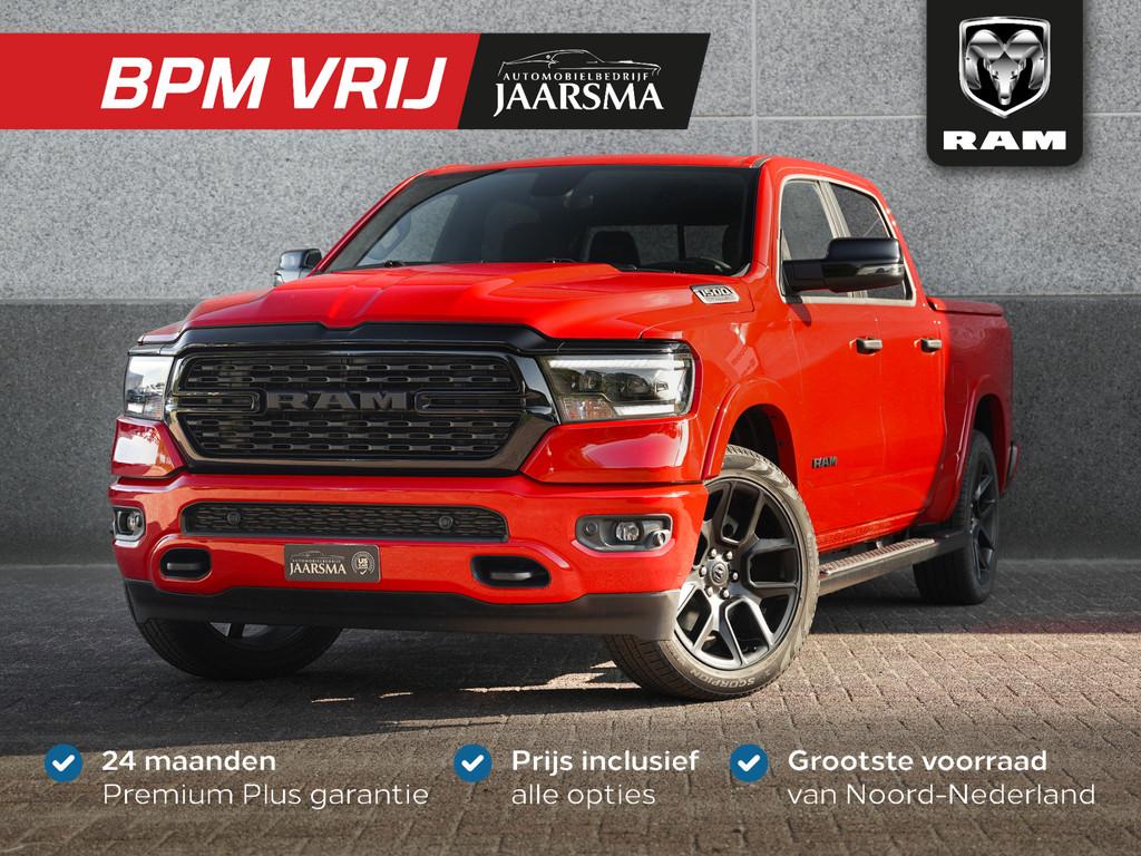 Dodge Ram 1500 Big Horn Night eTorque 3.6L V6 CrewCab 4X4 |N, Auto's, Automaat, Stof, Zwart, 24 maanden