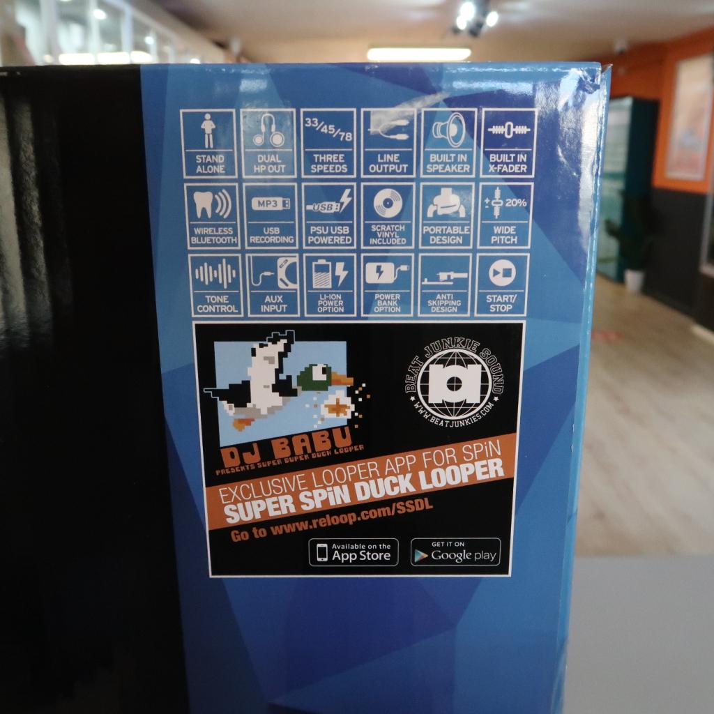 Reloop Spin Draagbare Draaitafel | Nieuw in Doos, Niet ingevuld, Zo goed als nieuw, Niet ingevuld, Niet ingevuld