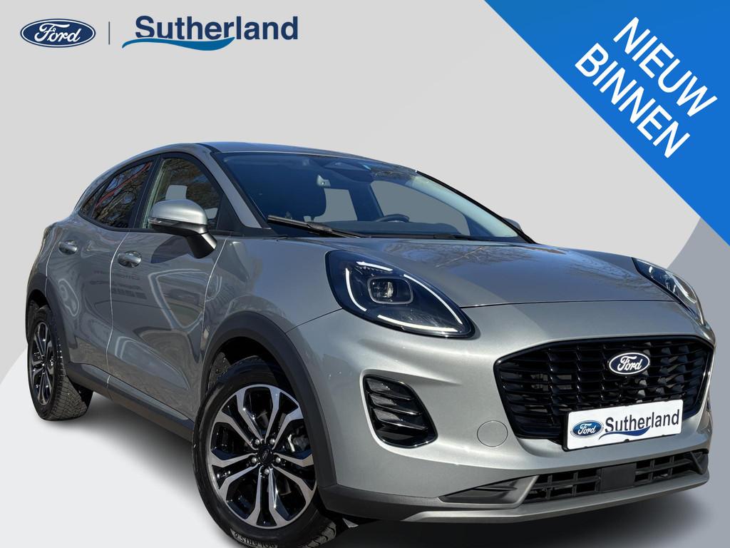 Ford Puma 1.0 EcoBoost Hybrid Titanium 125pk | Navigatie | A, Euro 6, Bedrijf, Grijs, 3 cilinders