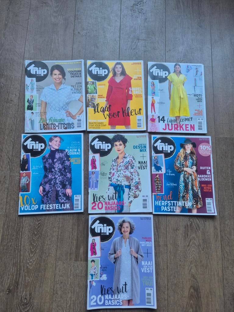 Knipmodes 2019, 2018, Hobby en Vrije tijd, Kledingpatronen, Ophalen of Verzenden, Zo goed als nieuw, Vrouw, Knipmode