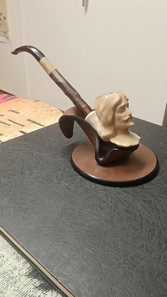 Porseleinen pijp, Antiek en Kunst, Ophalen of Verzenden