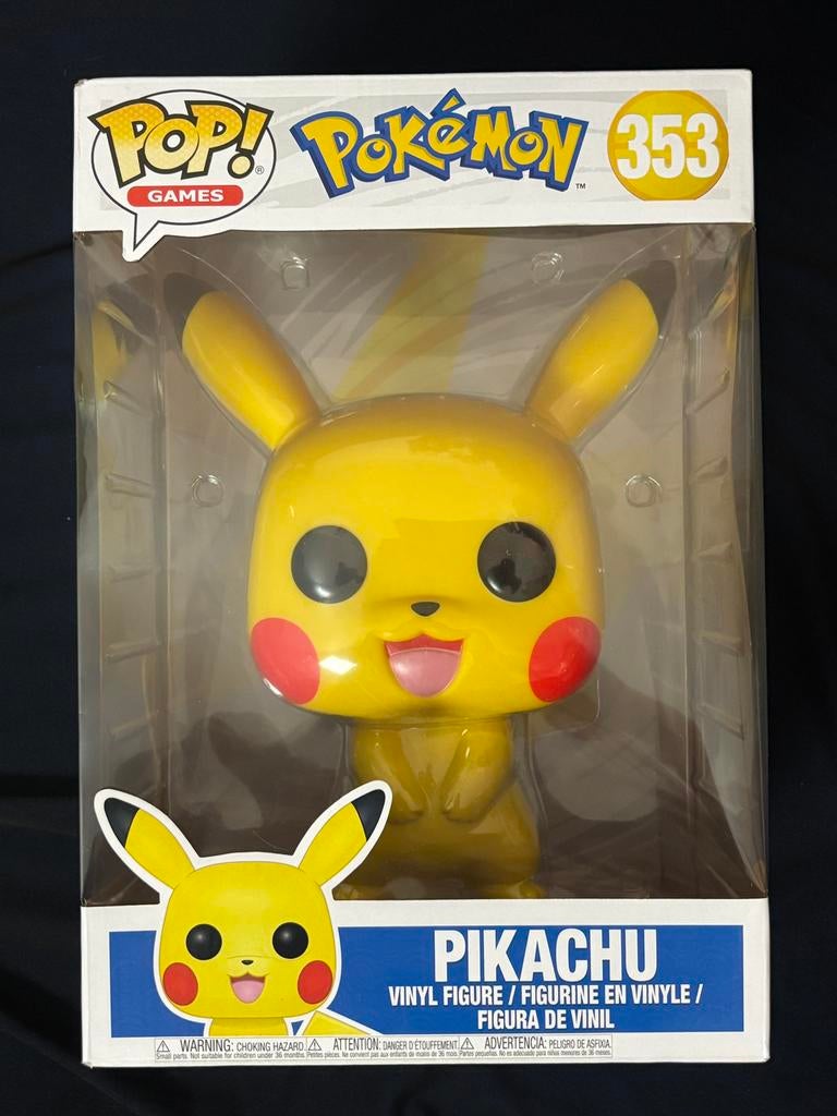 Pikachu Funko Pop!  [GROOT], Ophalen of Verzenden, Zo goed als nieuw