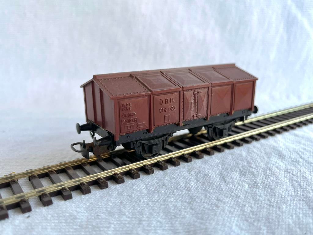 Kleinbahn OBB kalkwagon H0, Overige merken, Gebruikt, Gelijkstroom of Wisselstroom, Wagon