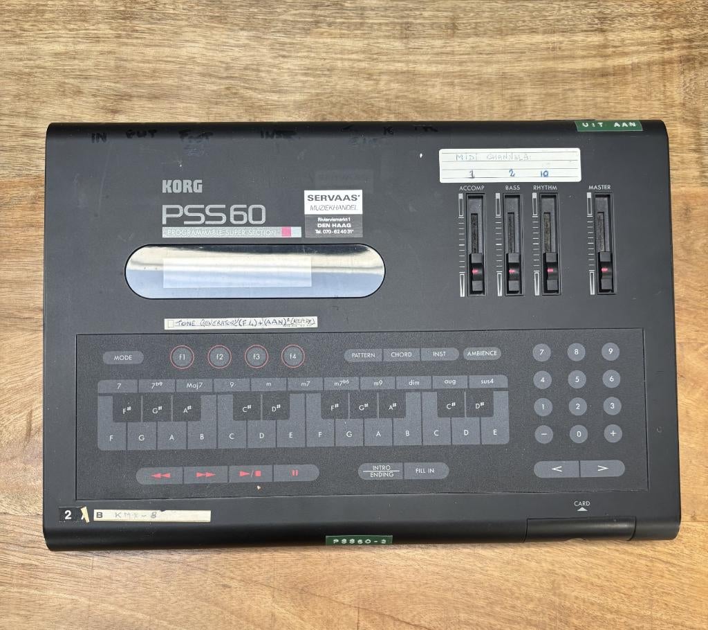 Korg PSS60 – Programmeerbare Begeleidings systeem, Ophalen of Verzenden, Gebruikt, Korg