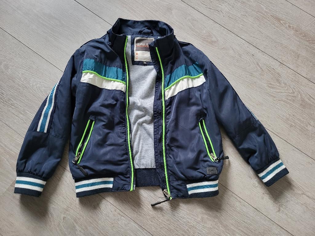 Zomerjas kind - Orange Stars, Ophalen, Zo goed als nieuw, Maat 110