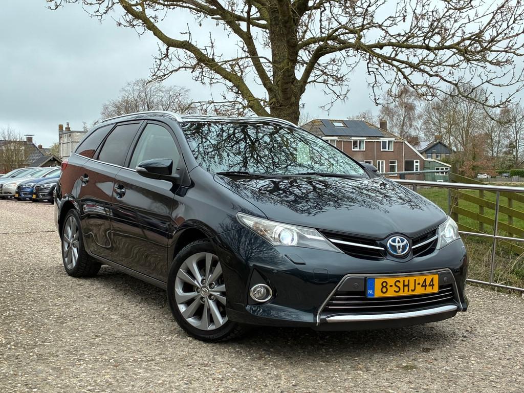 Toyota Auris Touring Sports 1.8 Hybrid Lease pro | Pano + Cr, Euro 5, Gebruikt, Zwart, Origineel Nederlands