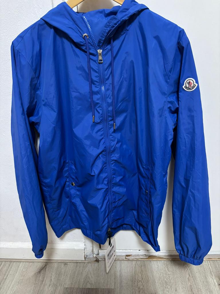 Moncler jas, Ophalen of Verzenden, Nieuw, Maat 56/58 (XL), Blauw