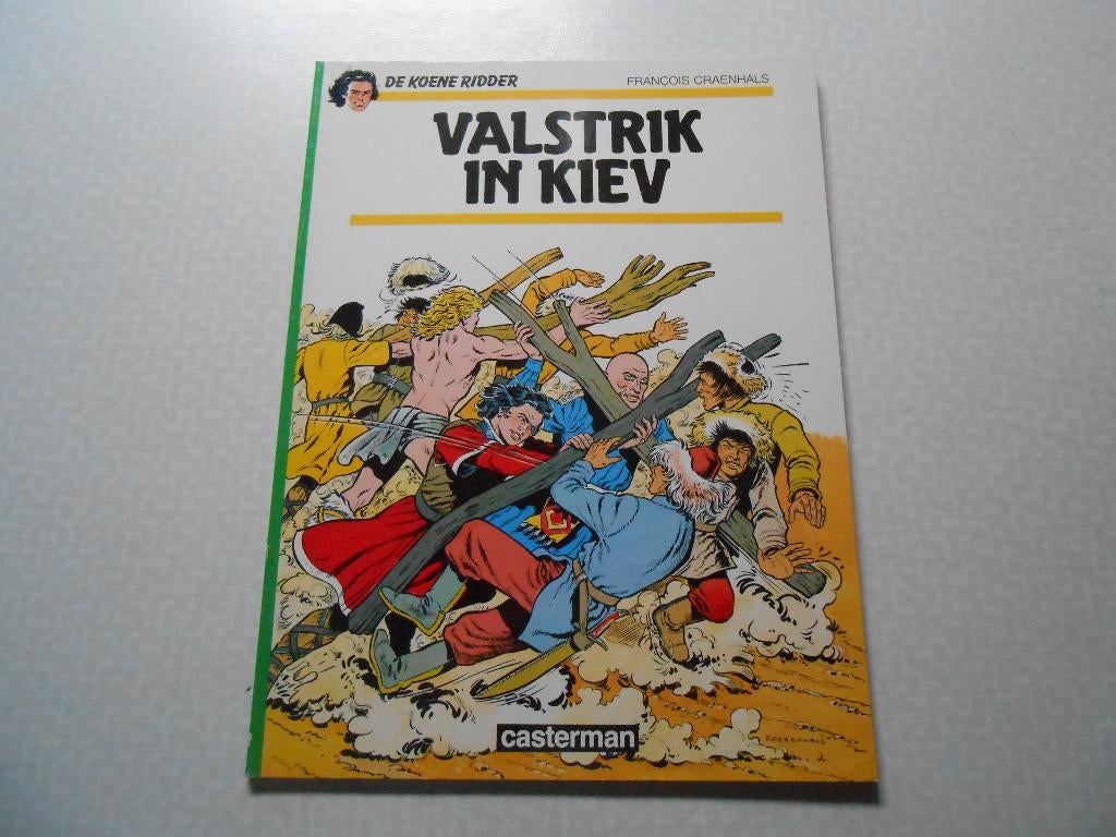 De koene ridder 15 Valstrik in Kiev 1985 1 ste druk., Boeken, Eén stripboek, Zo goed als nieuw, François Craenhals, Ophalen of Verzenden