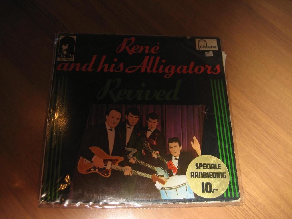 60s renee and his alligators nederbeat lp, Cd's en Dvd's, Ophalen of Verzenden, 1960 - 1969, Gebruikt, 12 inch