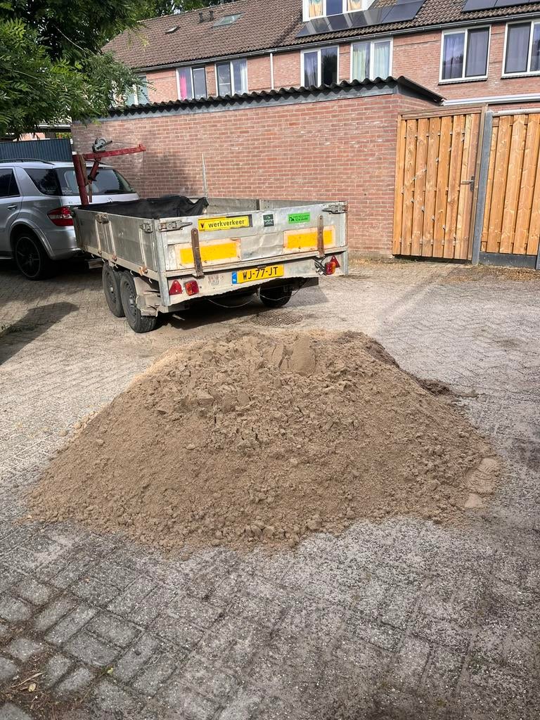 Zand grond grind gratis bezorging nijmegen beuningen wijchen, Ophalen, Nieuw