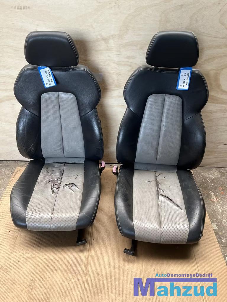 MERCEDES SLK R170 ZWART Beige interieur stoel 1996-2004, Gebruikt, Mercedes-Benz AG, Mercedes-Benz, Ophalen of Verzenden