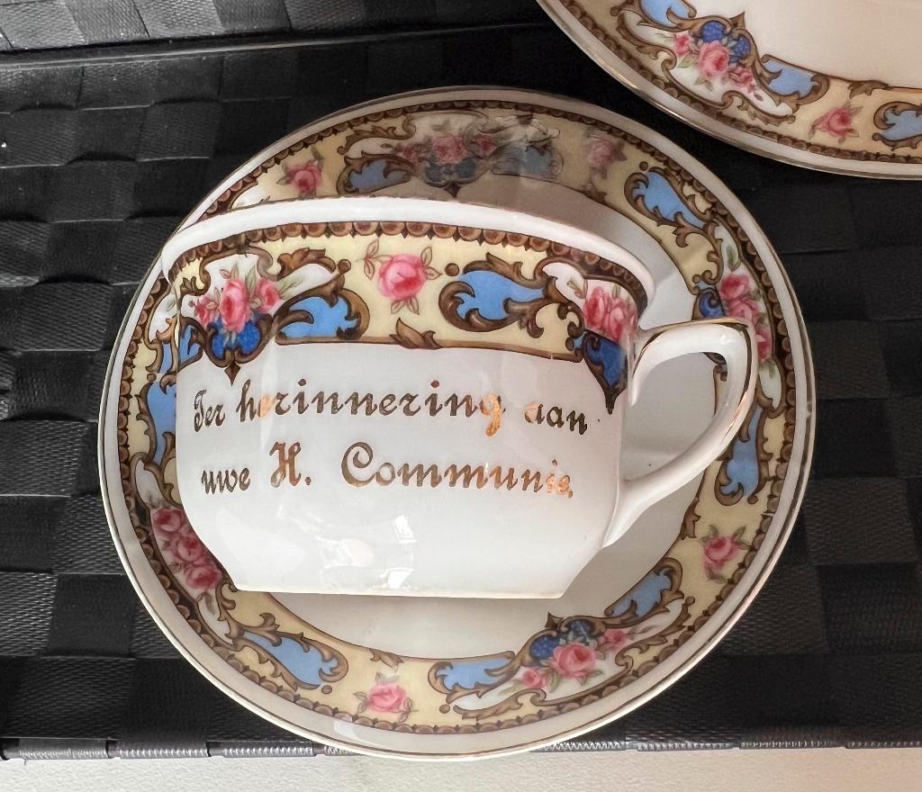 Ter Herinnering aan H. communie Ontbijtset, Ophalen of Verzenden