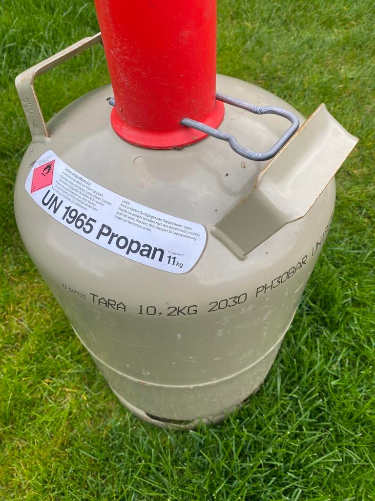 Gasfles gastank volle fles 11 kg gekeurd tot 2030, Ophalen, Nieuw