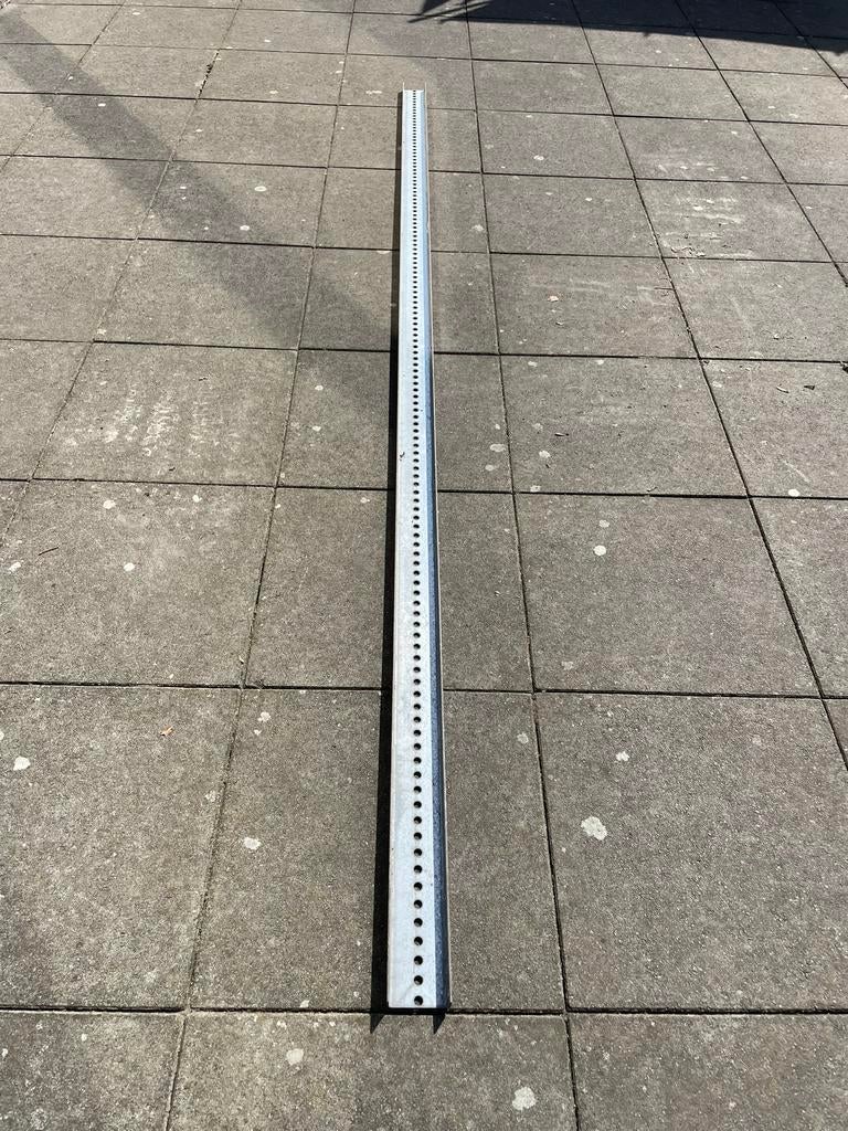 Profielen voor zelfbouwconstructie van zonnepanelen, Doe-het-zelf en Verbouw, Metalen, Ophalen, Gebruikt, IJzer
