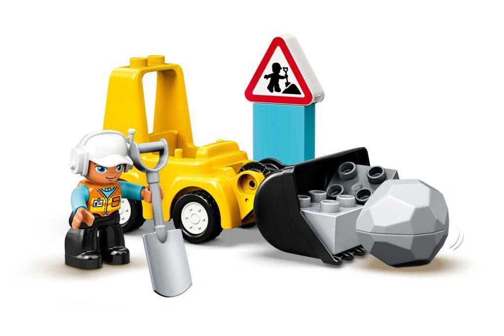 Lego Duplo Bulldozer 10930, Kinderen en Baby's, Speelgoed | Duplo en Lego, Gebruikt, Duplo, Complete set, Compleet, Inclusief minifiguren