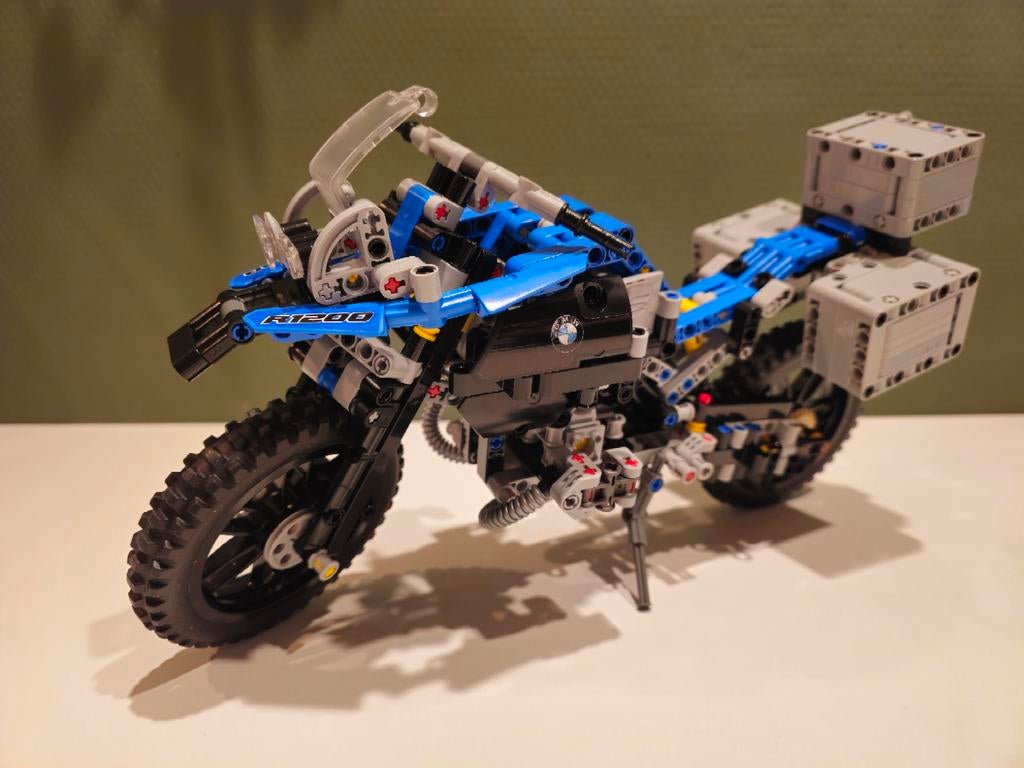 LEGO 42063 Technic BMW R 1200 GS Adventure, Ophalen of Verzenden, Zo goed als nieuw, Complete set, Lego